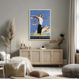Vercelli Ski Resorts Poster