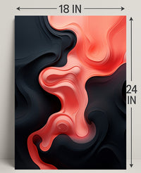 Fluid Abstraction Abstract Poster