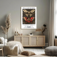 William Morris Exhibition: Detailed Artistic Poster
