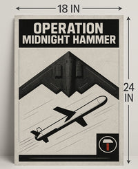 Operation Midnight Hammer Wall Art Print PosterGoat