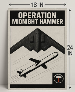 Operation Midnight Hammer Wall Art Print PosterGoat