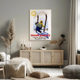 Vallée DAoste Tourism Poster