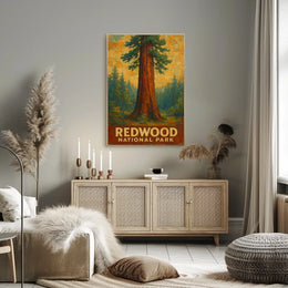 Redwood National Park Poster