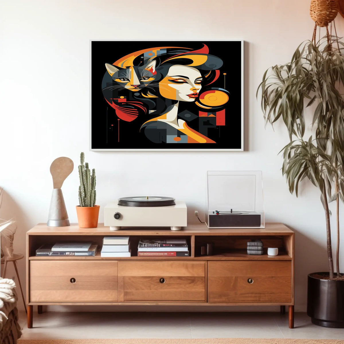 Abstract Harmony Abstract Poster