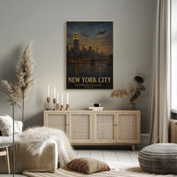 New York City Classical Realism Poster