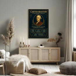 Carter Braxton A Founding Legacy Poster PosterGoat