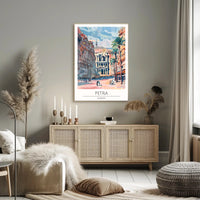 Petra, Jordan Poster PosterGoat