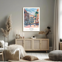 Petra, Jordan Poster PosterGoat