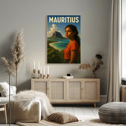 Mauritius Island Serenity Poster