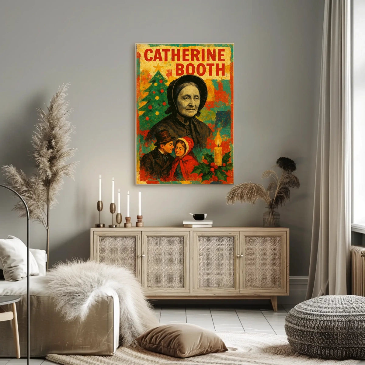 Catherine Booth 19th Century Vintage-Inspired Artistic Heritage Poster