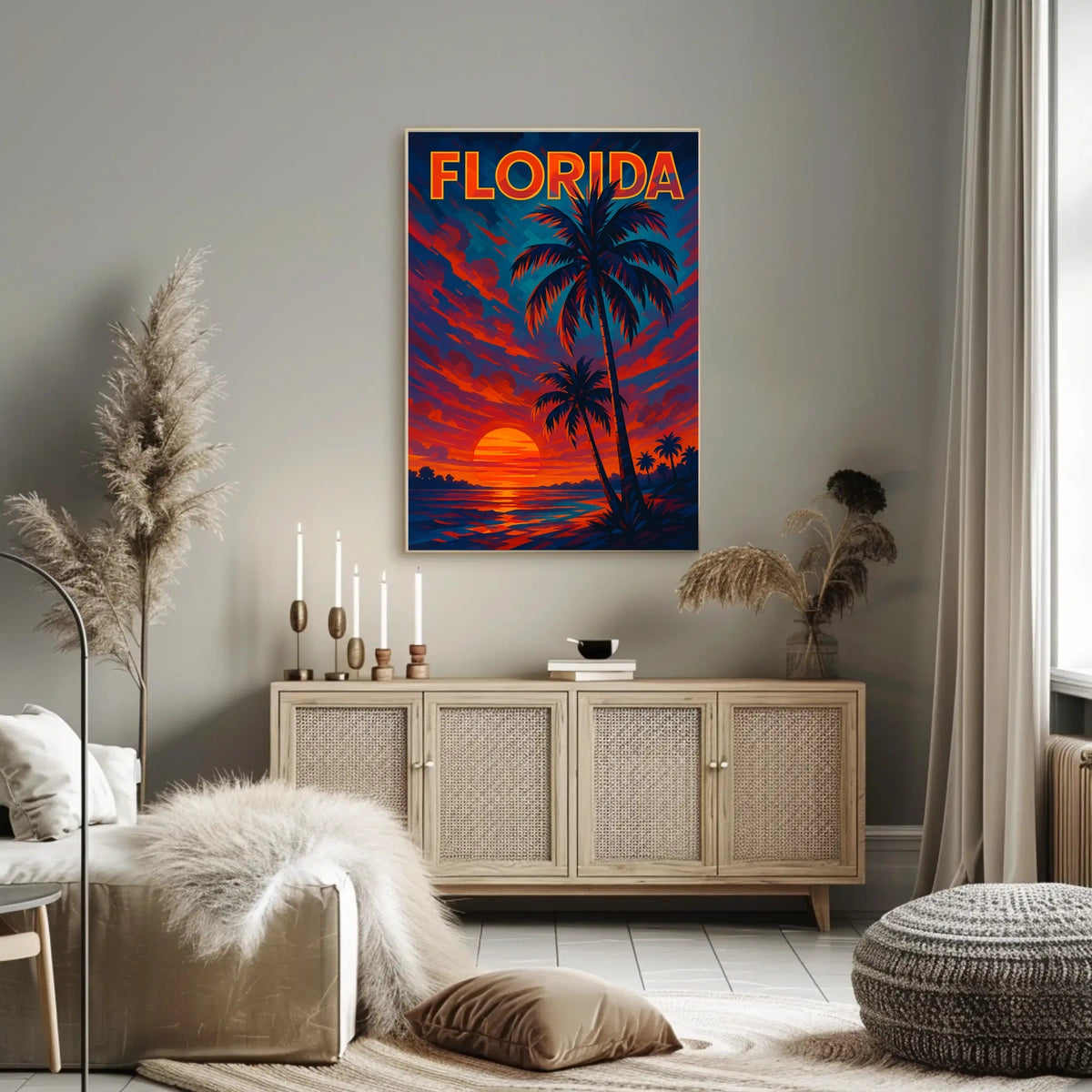 Florida Sunset Poster