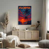 Florida Sunset Poster