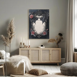 Gothic Elegance Frame Poster