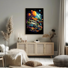 Cosmic Journey Adventure Poster