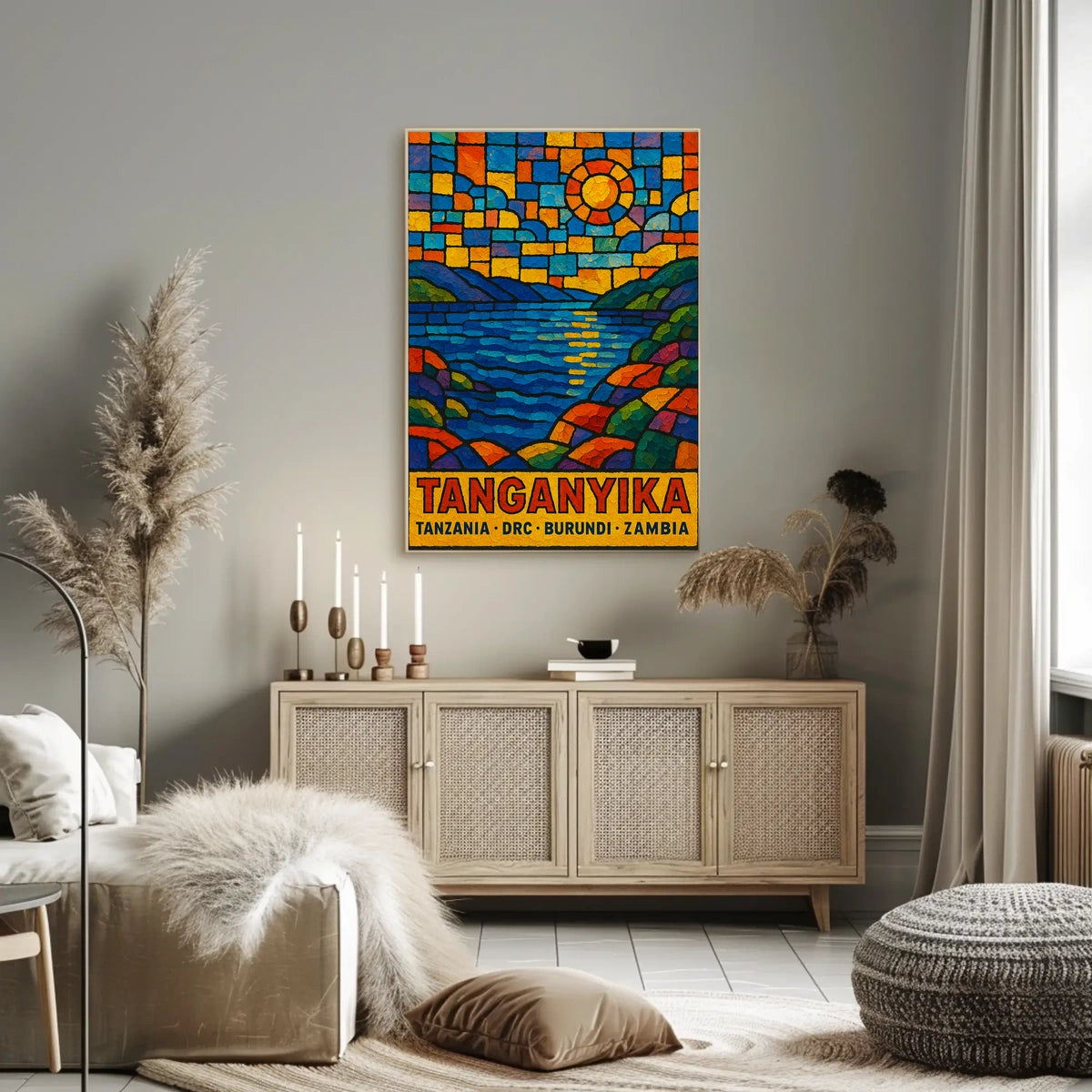 Tanganyika A Vibrant Tribute Poster