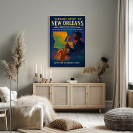 Vibrant Spirit of New Orleans Poster PosterGoat