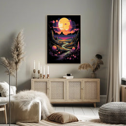 Celestial Landscape Poster