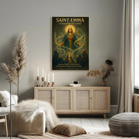 Saint Emma Guardian of Light Inspirational Poster