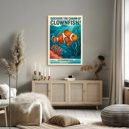 Discover the Charm of Clownfish Poster