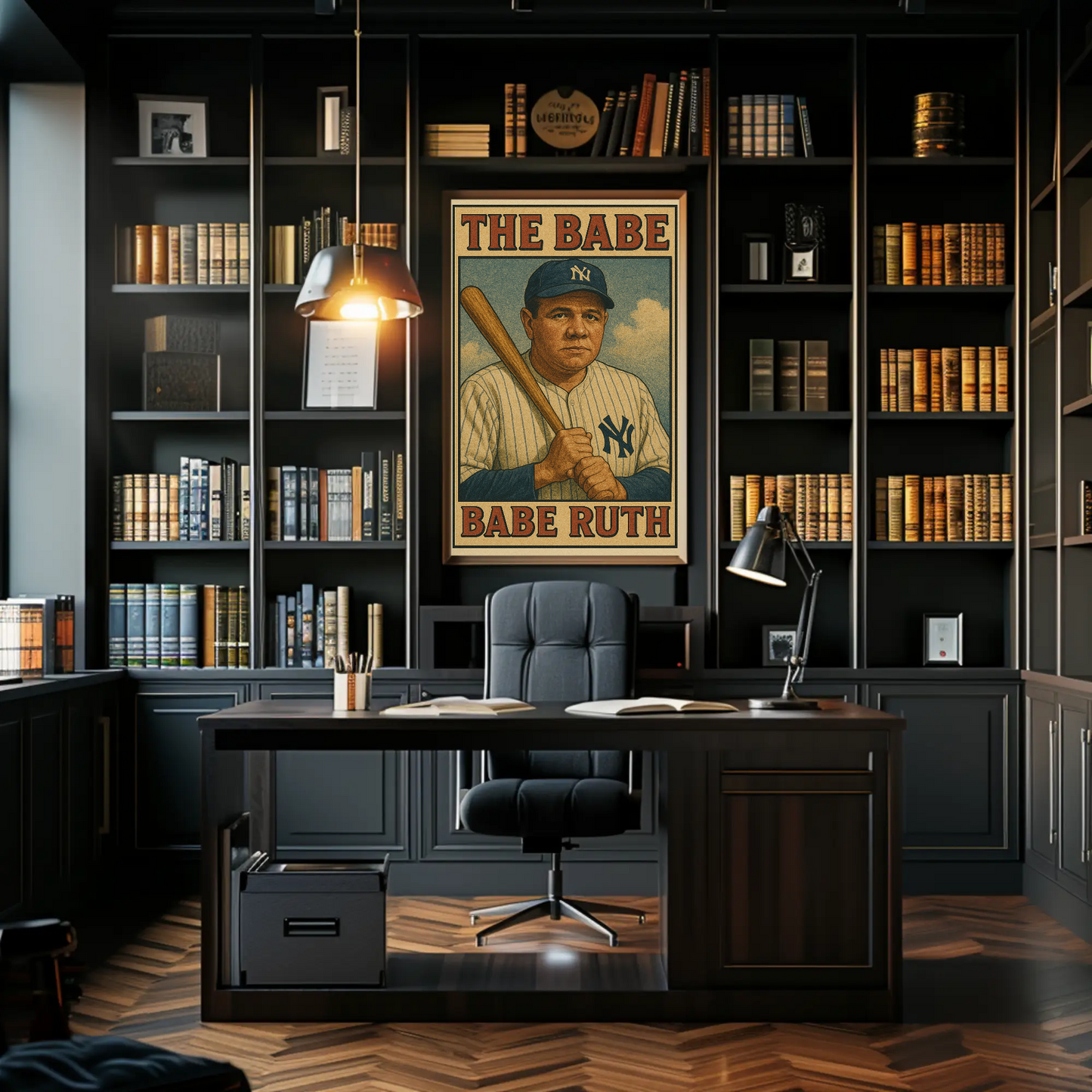 The Babe Ruth Poster 2 Vintage Poster