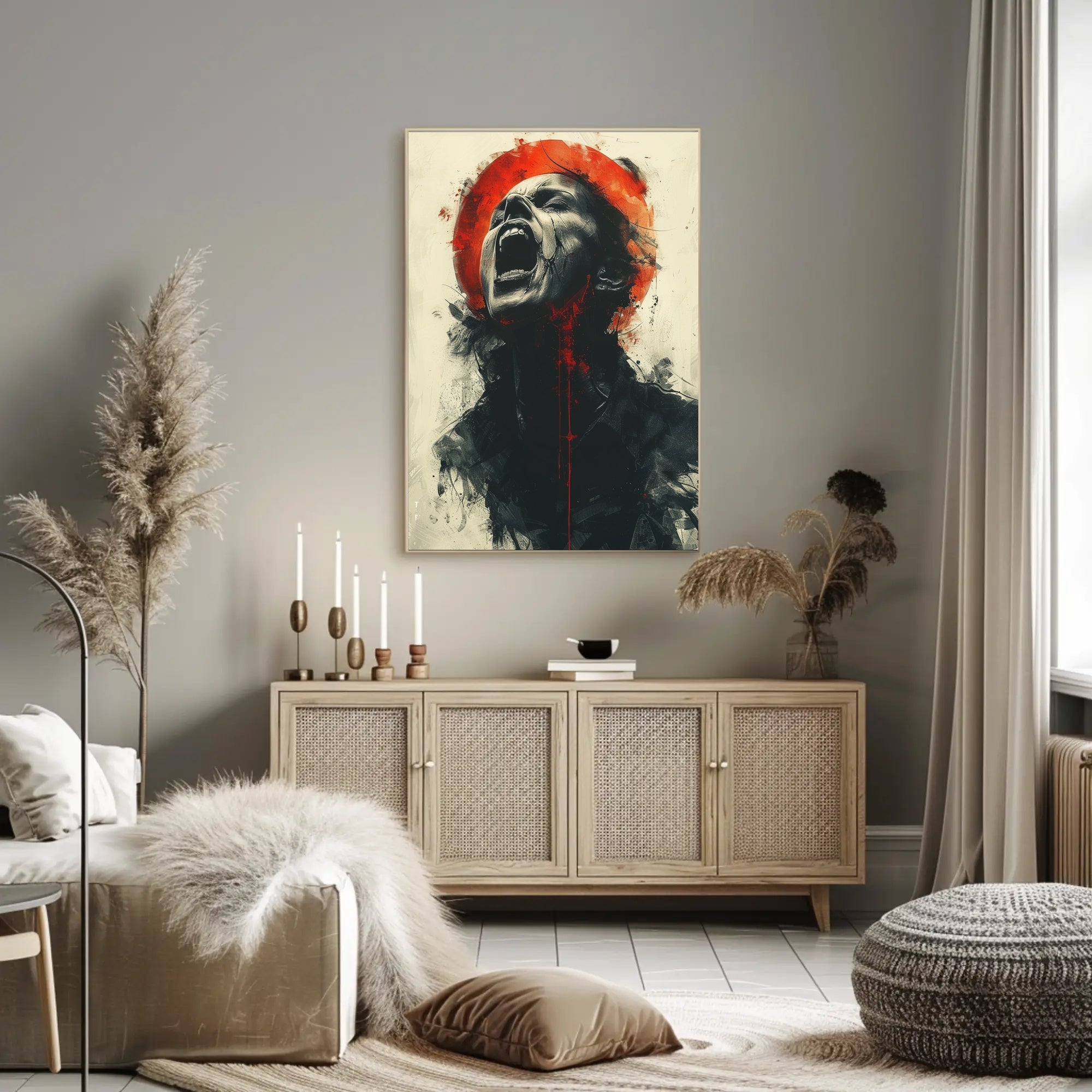 Expression of Anguish Poster PosterGoat