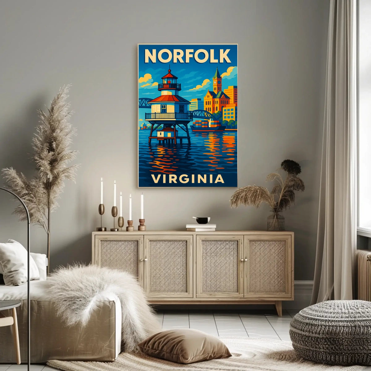 Norfolk, Virginia Poster