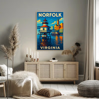Norfolk, Virginia Poster