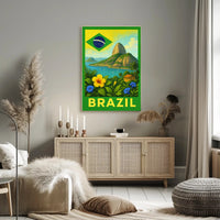 Discover Brazil Poster PosterGoat
