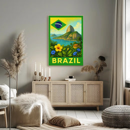 Discover Brazil Poster PosterGoat
