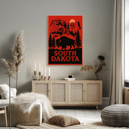 Mount Rushmore And South Dakota Poster