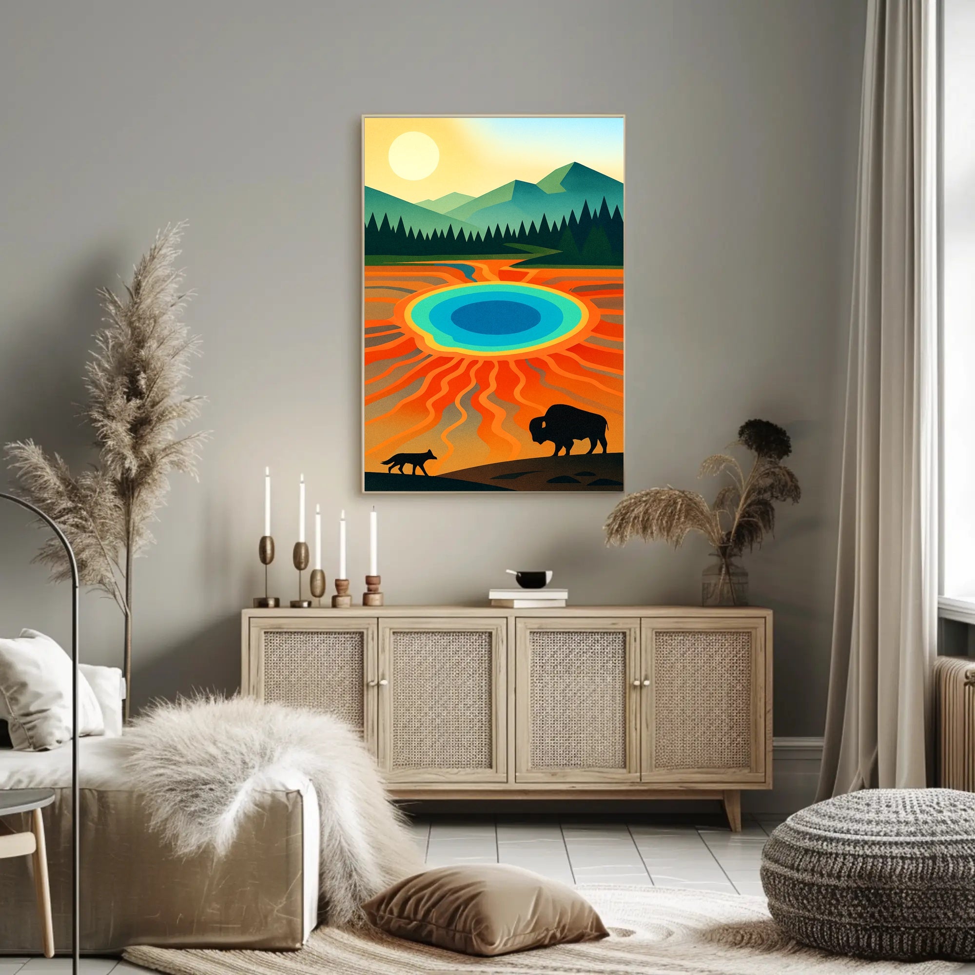 Yellowstone Wonders Poster PosterGoat