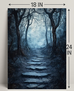Enchanted Forest Pathway Poster