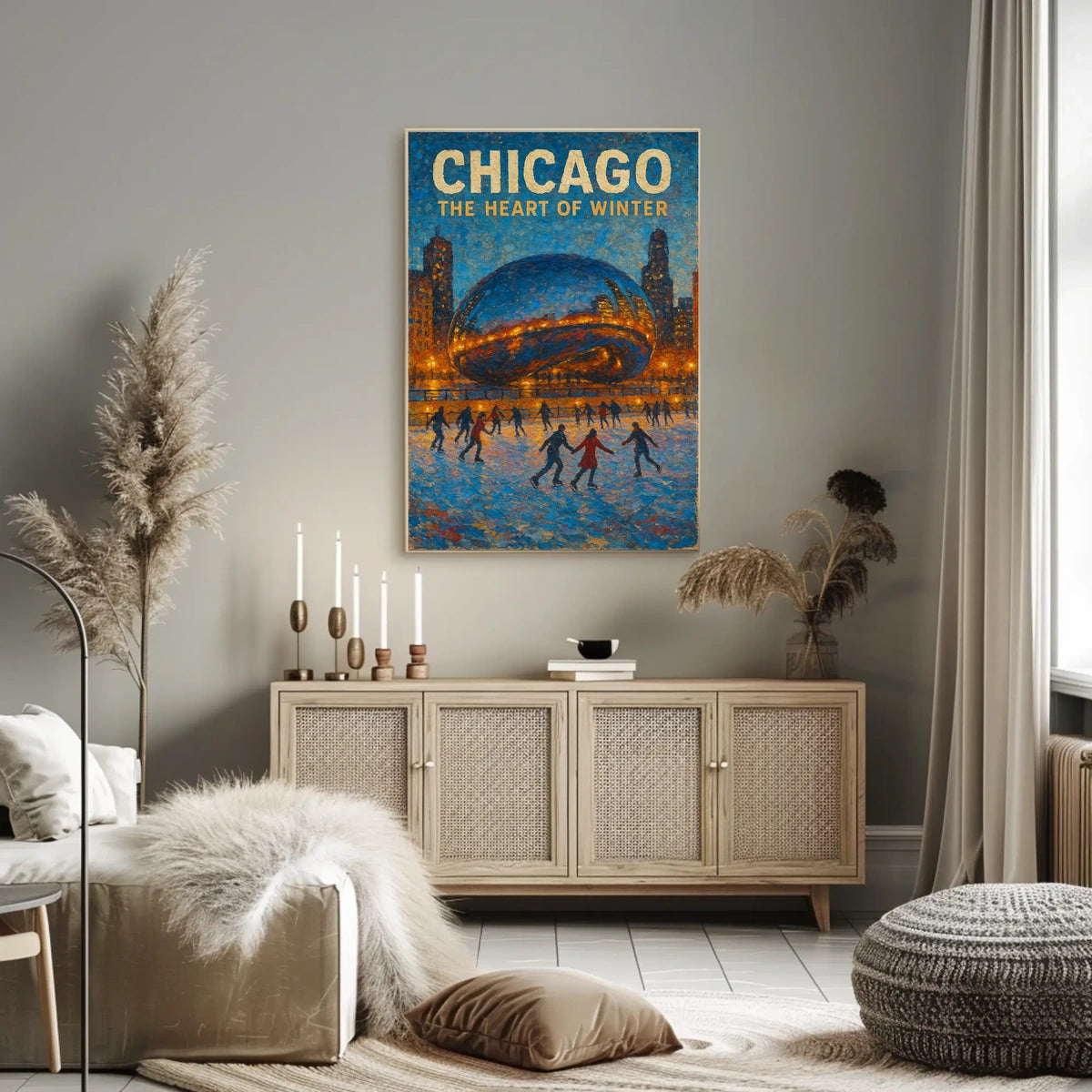 Chicago The Heart Of Winter Poster