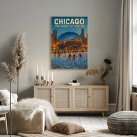 Chicago The Heart Of Winter Poster
