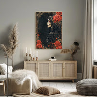 Day of the Dead Gothic Print Cultural or Heritage Poster