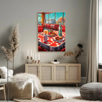 Retro Diner Delight Poster