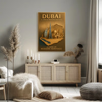 Dubai A Land of Modern Heritage Poster
