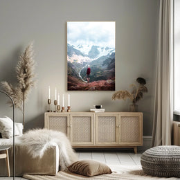 Majestic Mountain View Poster