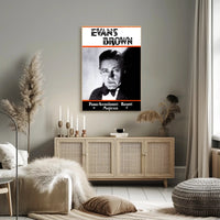 Evans Brown Performer Vintage Cultural Heritage Poster