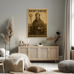 Saint David Patron Saint Of Wales Poster