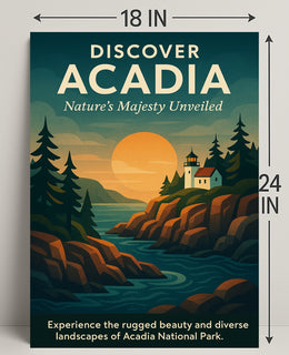 Discover Acadia Poster PosterGoat