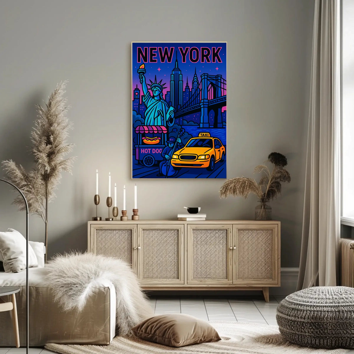New York City Vibes Poster