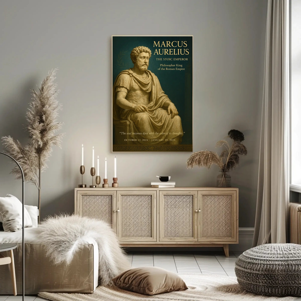 Marcus Aurelius The Stoic Emperor Poster