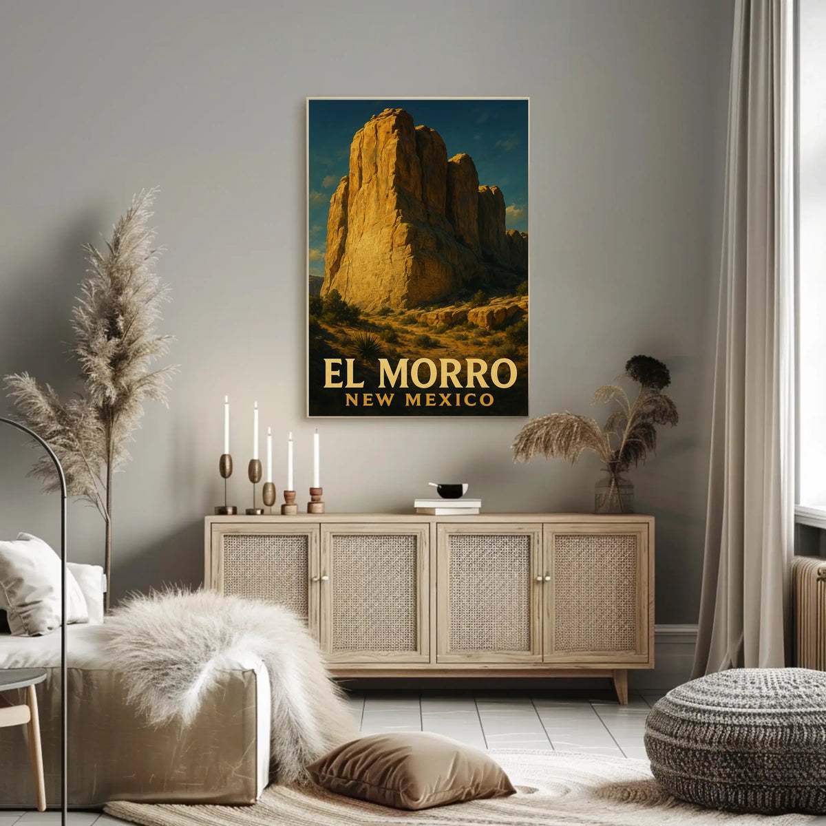 El Morro New Mexico Poster
