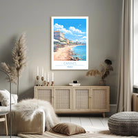 Coastal Charm of Cannes Poster