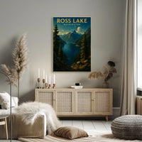 Ross Lake, Washington Poster