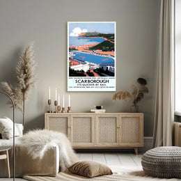 Scarborough Seaside Promotion Poster