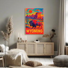 Wyoming Wilderness Poster