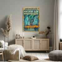 Anchorage Northern Glow Poster
