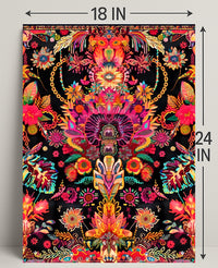Abstract Art Poster: A Burst of Colorful Imagination